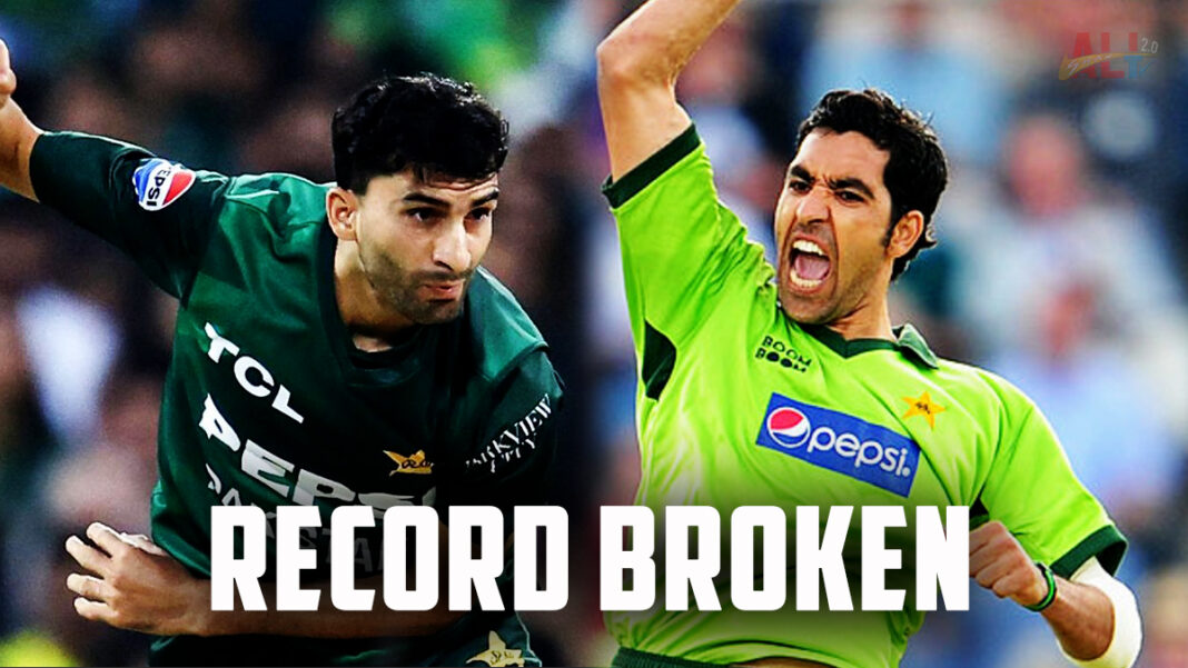 Pakistani Spinner Sufiyan Muqeem Breaks Umar Gul's Record - In a remarkable display of talent and skill, young Pakistani spinner Sufyan Muqeem has etched his name in the annals of cricket history by shattering a longstanding record in T20 Internationals.