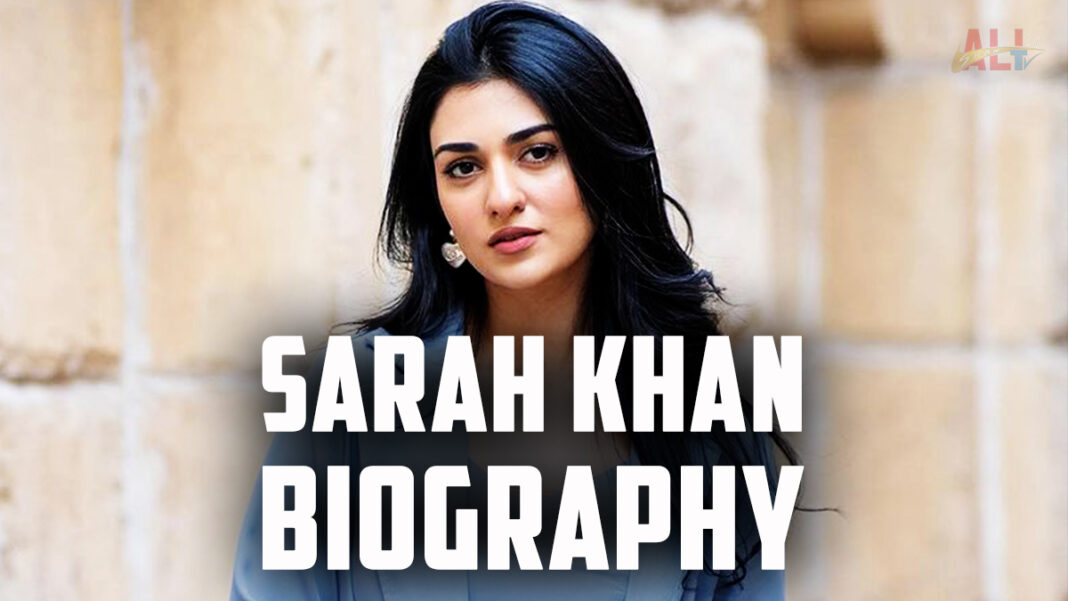 In this article, we talk about Sarah Khan's Biography, Age, Family, Husband & Sarah Khan Dramas.