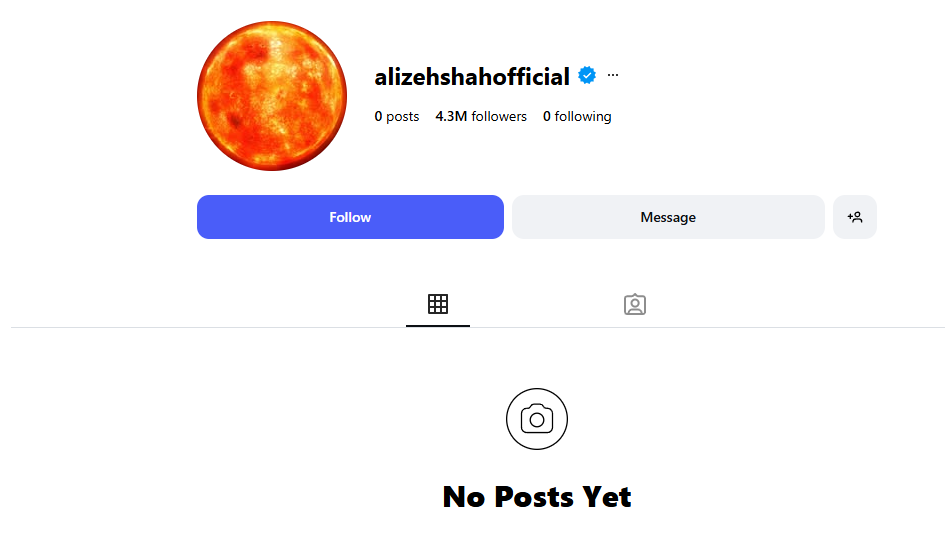 Alizeh Shah Instagram